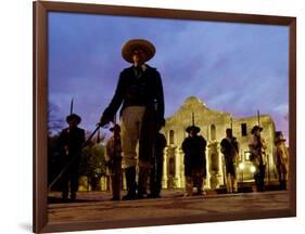 Alamo Memorial Service-Eric Gay-Framed Photographic Print