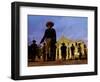 Alamo Memorial Service-Eric Gay-Framed Photographic Print