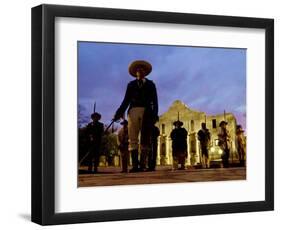 Alamo Memorial Service-Eric Gay-Framed Photographic Print