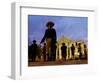 Alamo Memorial Service-Eric Gay-Framed Photographic Print