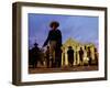 Alamo Memorial Service-Eric Gay-Framed Photographic Print