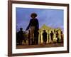 Alamo Memorial Service-Eric Gay-Framed Photographic Print