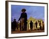 Alamo Memorial Service-Eric Gay-Framed Photographic Print