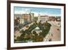 Alamo Plaza, San Antonio, Texas-null-Framed Art Print