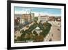 Alamo Plaza, San Antonio, Texas-null-Framed Art Print