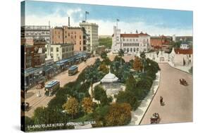 Alamo Plaza, San Antonio, Texas-null-Stretched Canvas