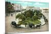 Alamo Plaza, San Antonio, Texas-null-Mounted Art Print