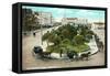 Alamo Plaza, San Antonio, Texas-null-Framed Stretched Canvas