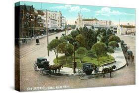 Alamo Plaza, San Antonio, Texas-null-Stretched Canvas