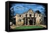 Alamo - Scratchboard-Lantern Press-Framed Stretched Canvas