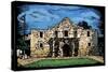 Alamo - Scratchboard-Lantern Press-Stretched Canvas