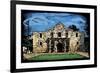 Alamo - Scratchboard-Lantern Press-Framed Premium Giclee Print