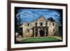 Alamo - Scratchboard-Lantern Press-Framed Art Print