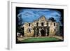 Alamo - Scratchboard-Lantern Press-Framed Art Print