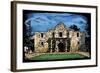 Alamo - Scratchboard-Lantern Press-Framed Art Print