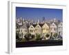 Alamo Square and City Skyline, San Francisco, California Usa-Gavin Hellier-Framed Photographic Print