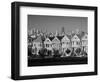 Alamo Square and City Skyline, San Francisco, California Usa-Gavin Hellier-Framed Photographic Print