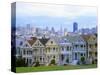 Alamo Square Park, San Francisco, California, USA-John Alves-Stretched Canvas