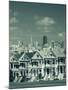 Alamo Square, San Francisco, California, USA-Walter Bibikow-Mounted Photographic Print