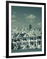 Alamo Square, San Francisco, California, USA-Walter Bibikow-Framed Photographic Print