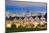 Alamo Square San Francisco-null-Mounted Art Print