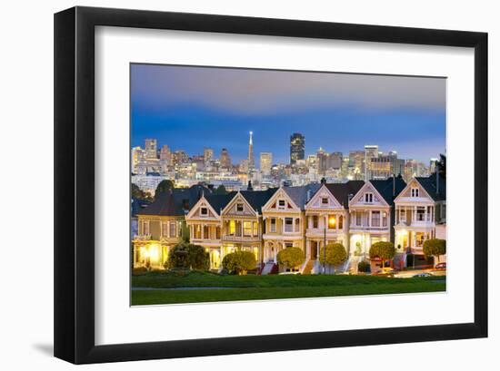 Alamo Square San Francisco-null-Framed Art Print