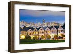 Alamo Square San Francisco-null-Framed Art Print