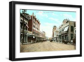 Alamo Street, San Antonio, Texas-null-Framed Art Print