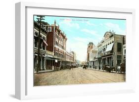 Alamo Street, San Antonio, Texas-null-Framed Art Print