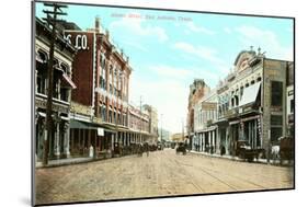 Alamo Street, San Antonio, Texas-null-Mounted Art Print