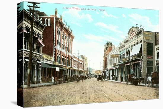 Alamo Street, San Antonio, Texas-null-Stretched Canvas