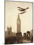 Alan Cobham Coming in to Land on the Thames at Westminster, London, 1926-English Photographer-Mounted Giclee Print