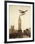 Alan Cobham Coming in to Land on the Thames at Westminster, London, 1926-English Photographer-Framed Giclee Print