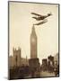 Alan Cobham Coming in to Land on the Thames at Westminster, London, 1926-English Photographer-Mounted Premium Giclee Print