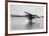Alan Cobham's De Havilland Dh50 Landing on the Tigris, Iraq, 1926-null-Framed Giclee Print