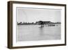 Alan Cobham's De Havilland Dh50 Landing on the Tigris, Iraq, 1926-null-Framed Giclee Print