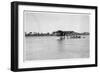 Alan Cobham's De Havilland Dh50 Landing on the Tigris, Iraq, 1926-null-Framed Giclee Print