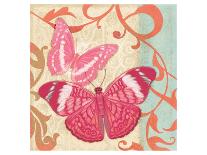 Fuschia Butterfly I-Alan Hopfensperger-Art Print
