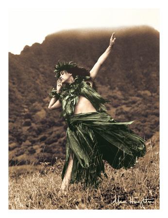 Primitive Hula, Hawaiian Hula Dancer