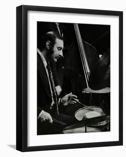 Alan Jackson on the Drums at the Stables, Wavendon, Buckinghamshire-Denis Williams-Framed Photographic Print
