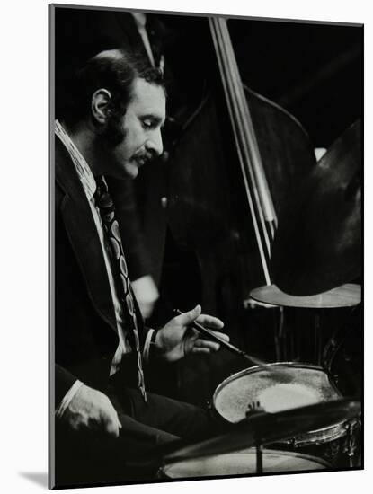 Alan Jackson on the Drums at the Stables, Wavendon, Buckinghamshire-Denis Williams-Mounted Photographic Print