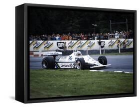 Alan Jones Racing a Williams-Cosworth FW07B, British Grand Prix, Brands Hatch, 1980-null-Framed Stretched Canvas
