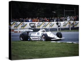 Alan Jones Racing a Williams-Cosworth FW07B, British Grand Prix, Brands Hatch, 1980-null-Stretched Canvas