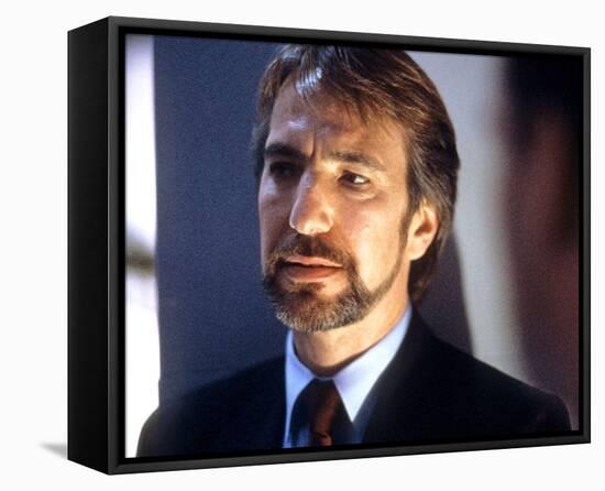 Alan Rickman - Die Hard-null-Framed Stretched Canvas