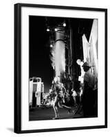 Alan Shepard Striding Toward Mercury Launch Pad to Become First American in Space-Ralph Morse-Framed Premium Photographic Print