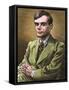 Alan Turing, British Mathematician-Bill Sanderson-Framed Stretched Canvas