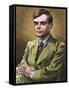 Alan Turing, British Mathematician-Bill Sanderson-Framed Stretched Canvas