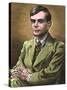 Alan Turing, British Mathematician-Bill Sanderson-Stretched Canvas