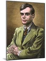 Alan Turing, British Mathematician-Bill Sanderson-Mounted Photographic Print