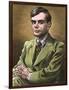 Alan Turing, British Mathematician-Bill Sanderson-Framed Photographic Print